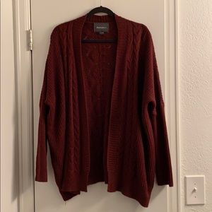 LoveMarks Burgundy Cardigan